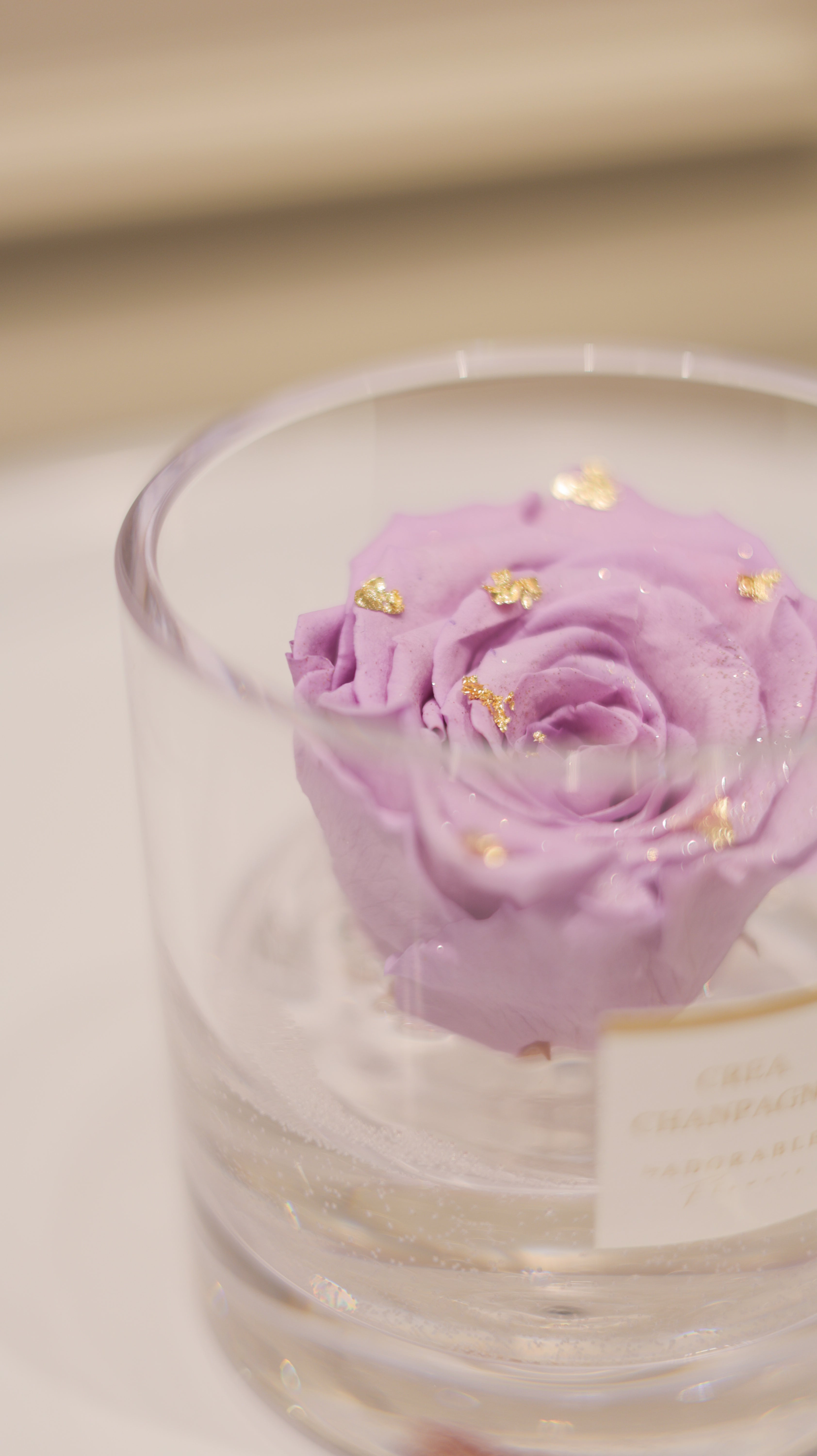 CREA Champagne “Améthyste Noble”
紫月シリーズ|Special Edition(金箔仕上げ)