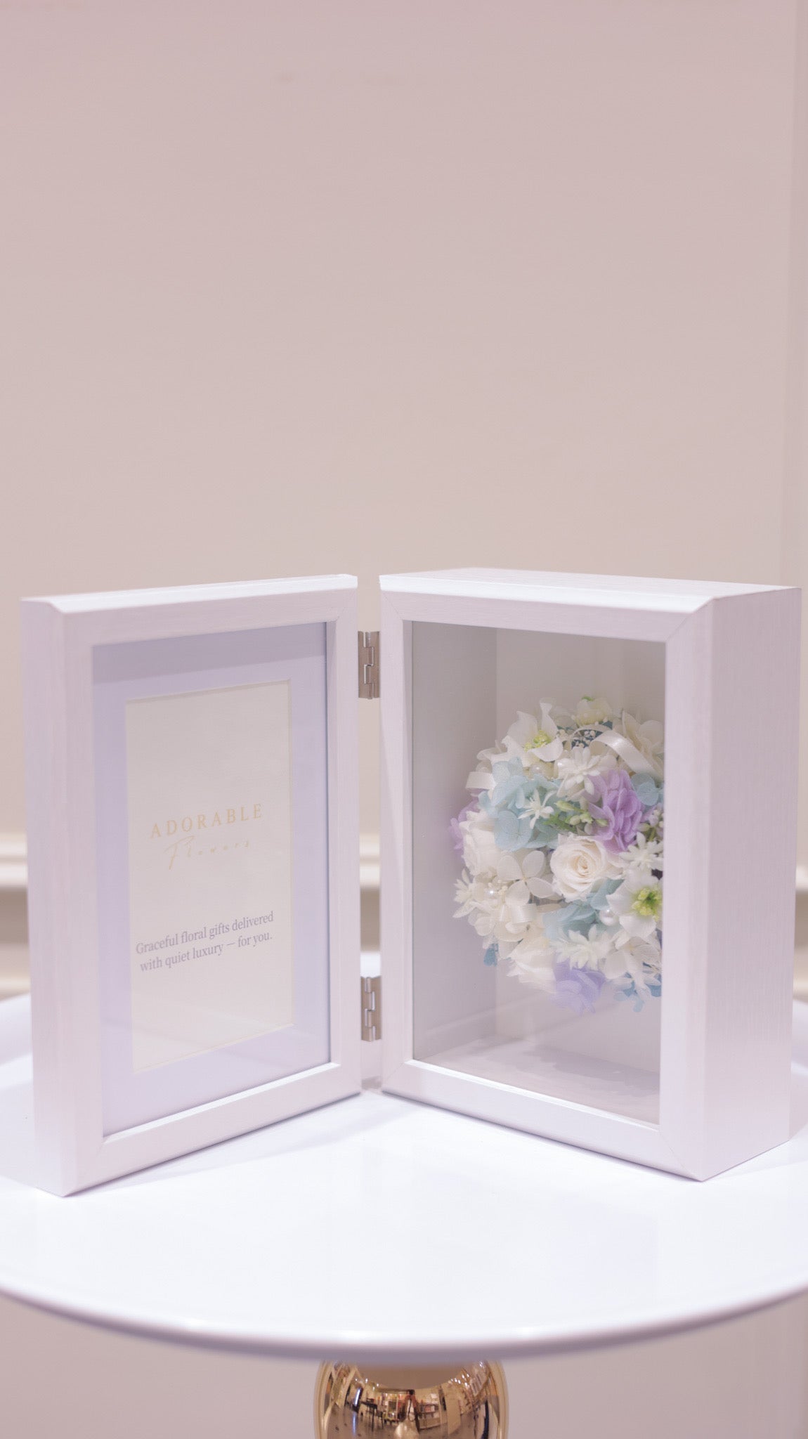 フラワーフォトフレーム