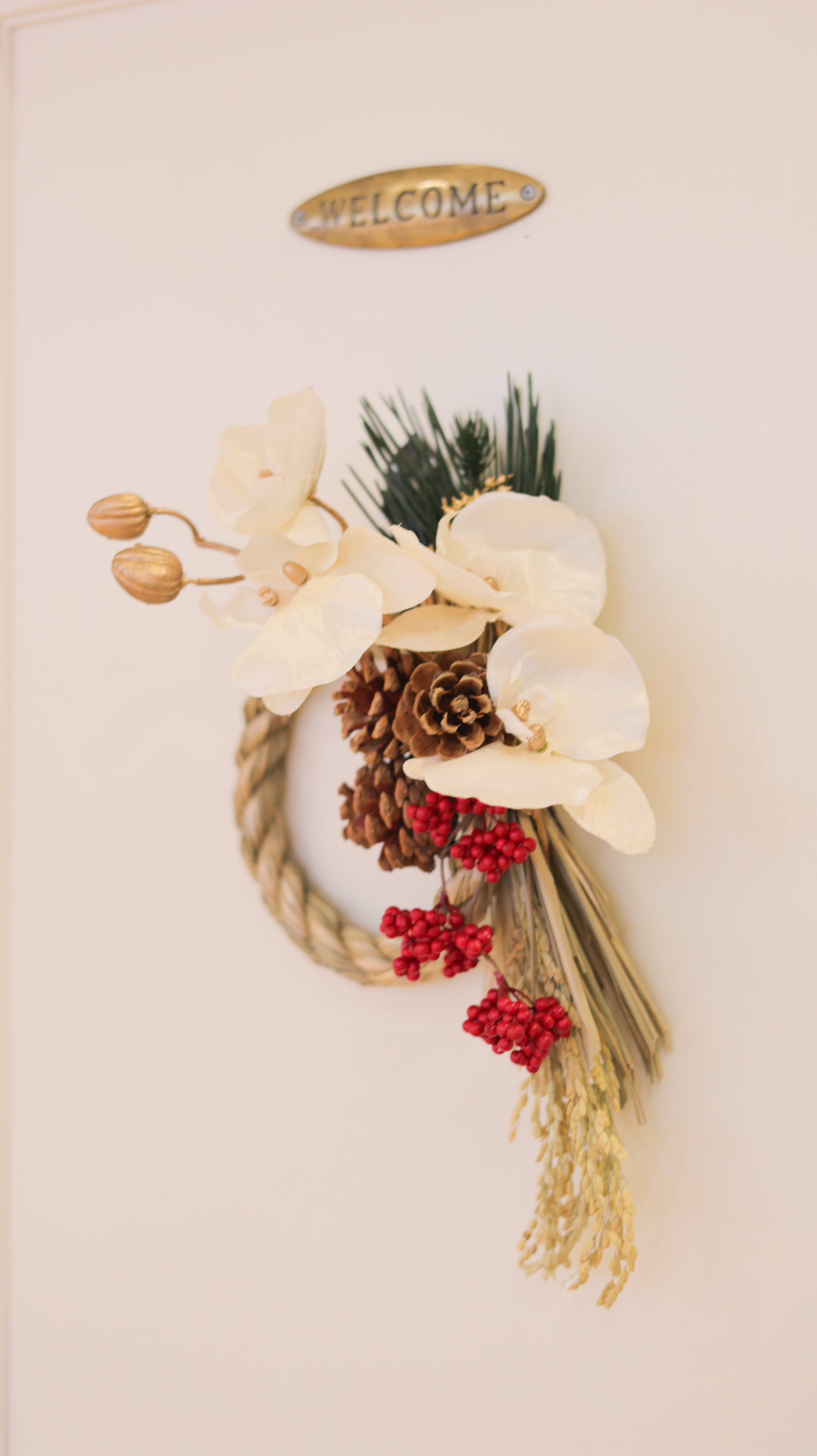 胡蝶蘭の華しめ縄 | Orchid Shimenawa