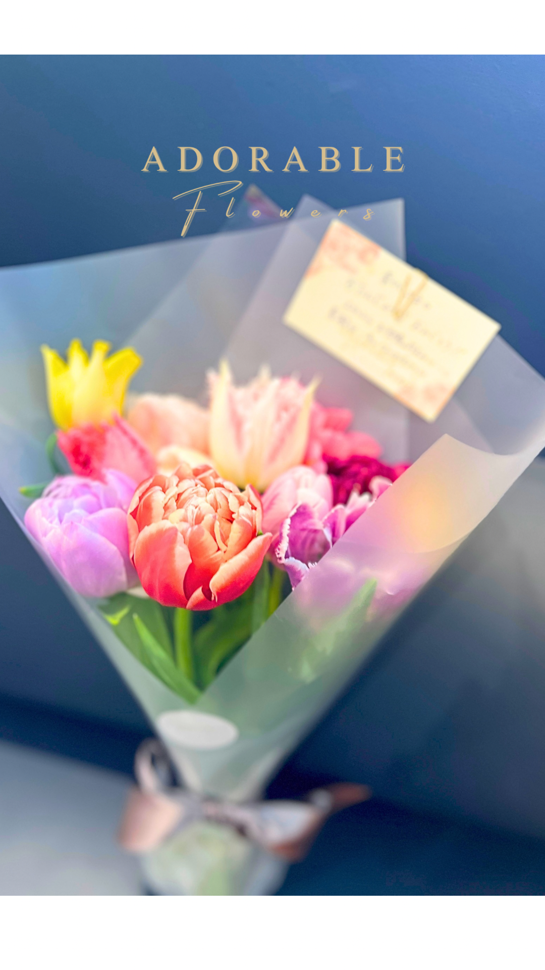 We love Tulips 🌷|チューリップを束ねる会