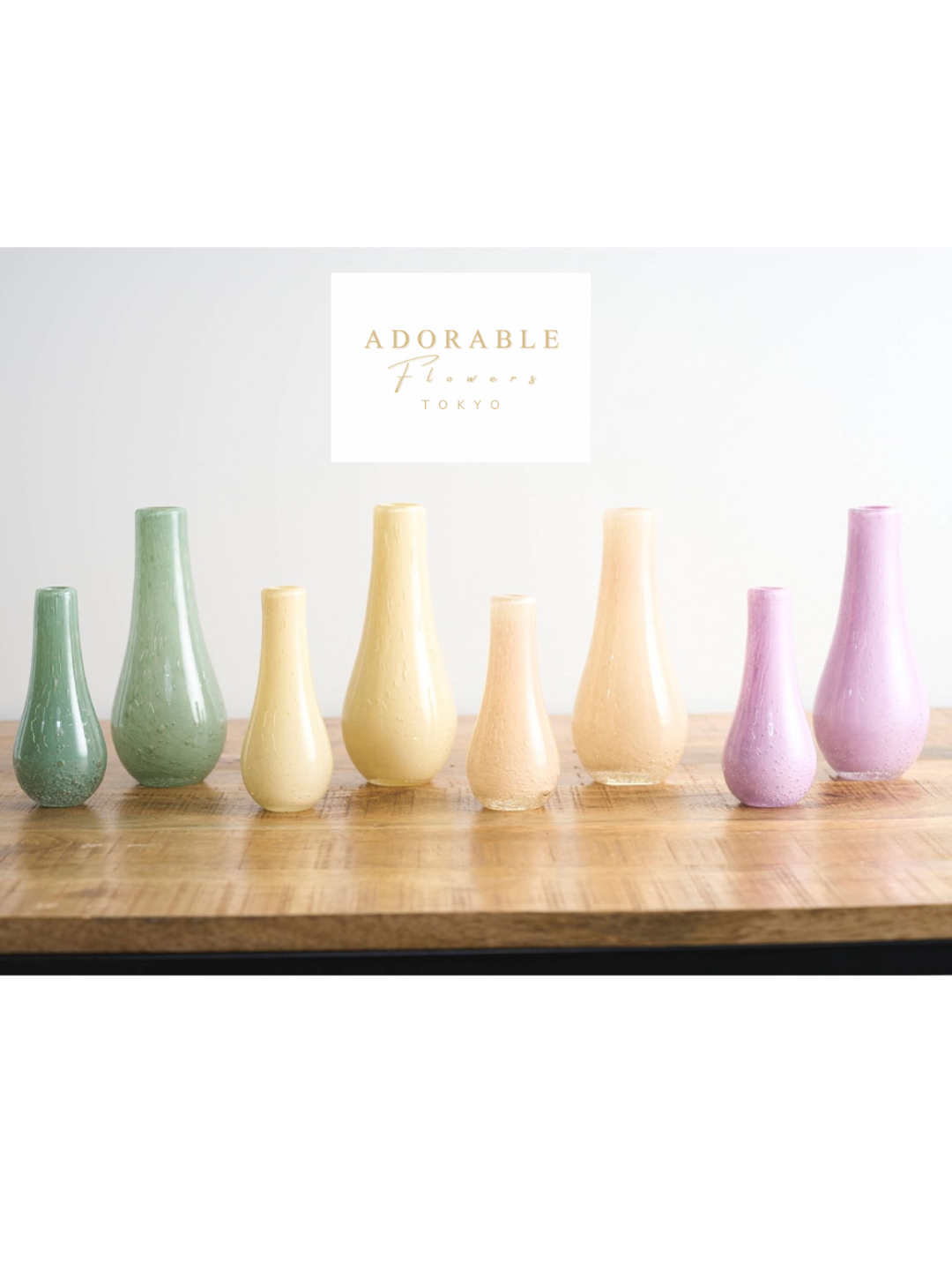 フラワーベース パステル