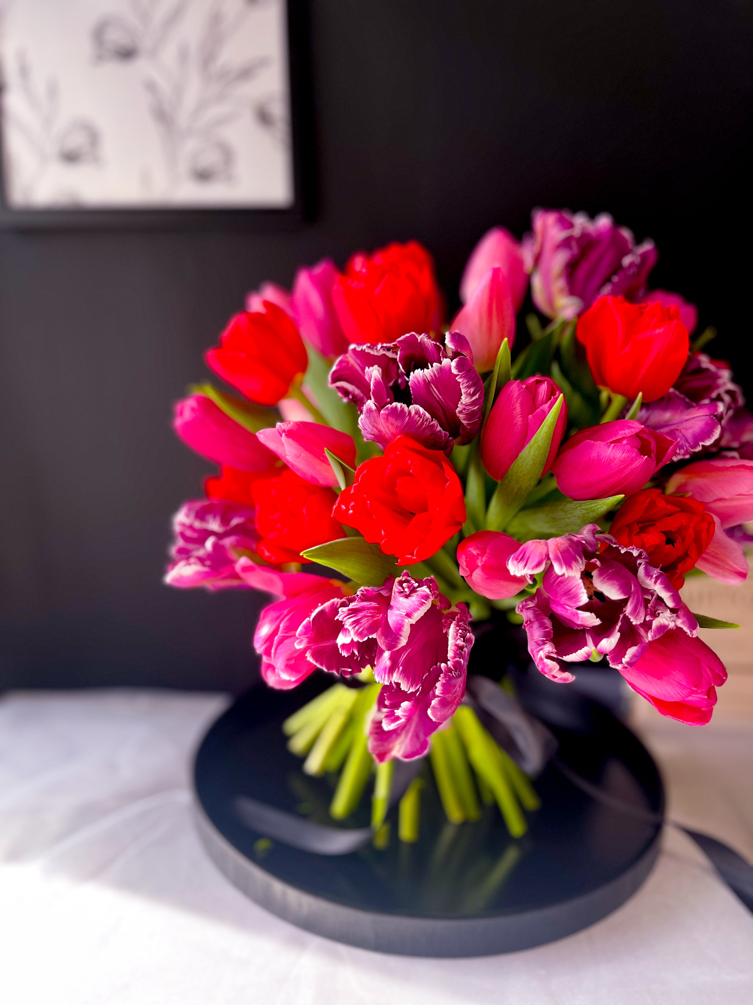 We love Tulips 🌷|チューリップを束ねる会