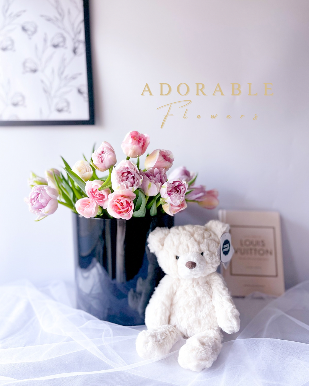 チューリップブーケ 20本