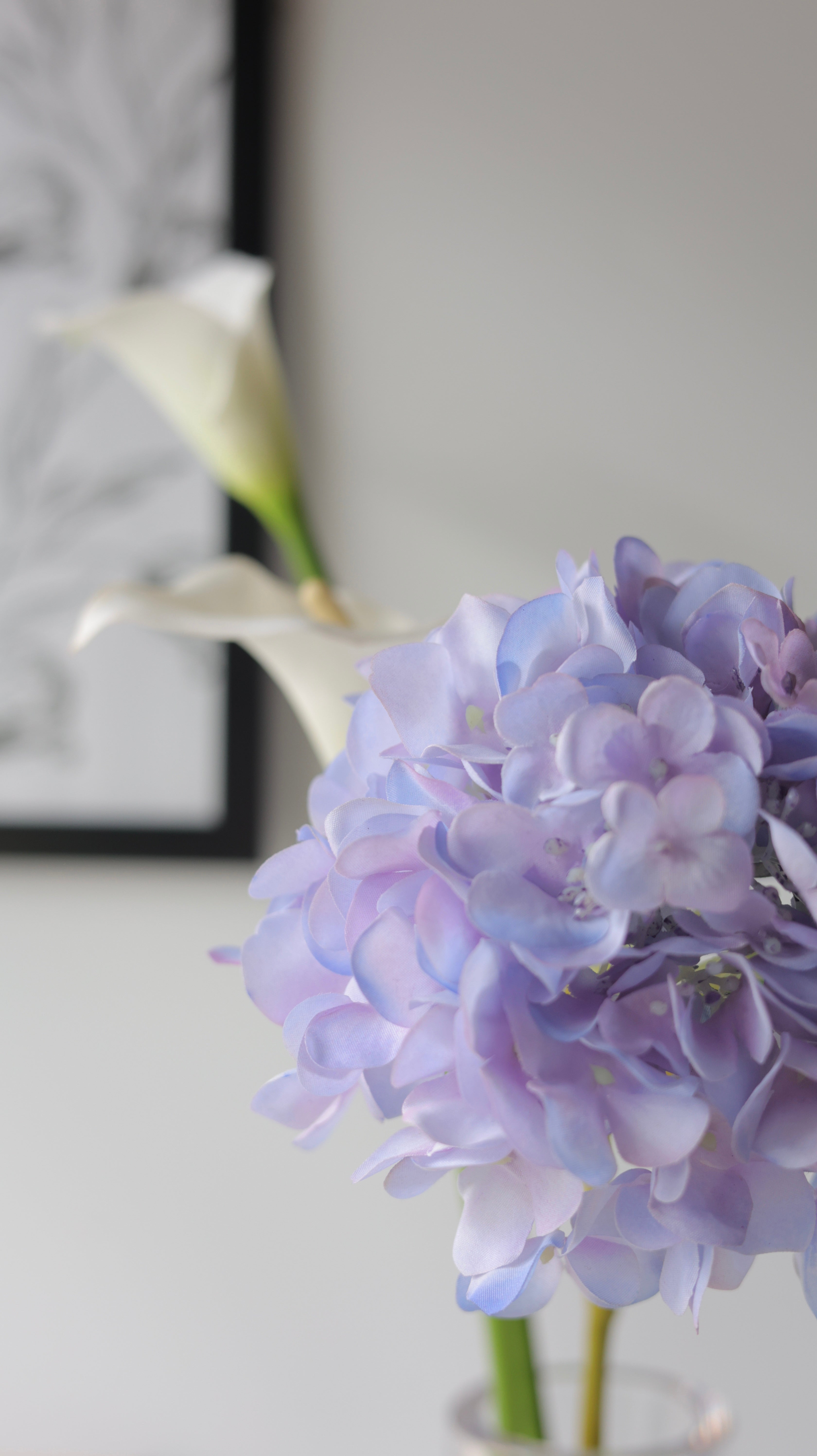 Hydrangea Dewdrop あじさい(水色)