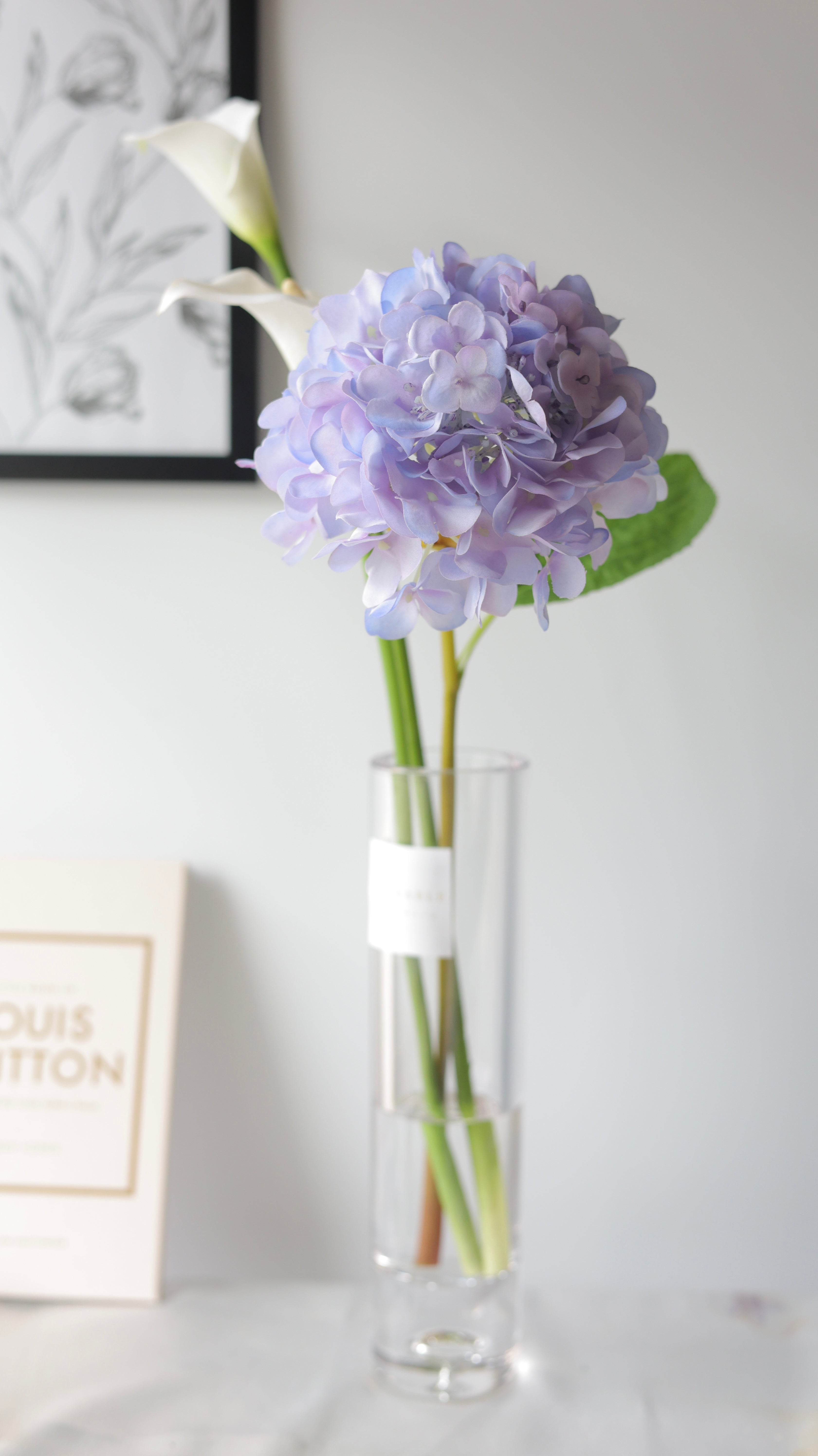 Hydrangea Dewdrop あじさい(水色)