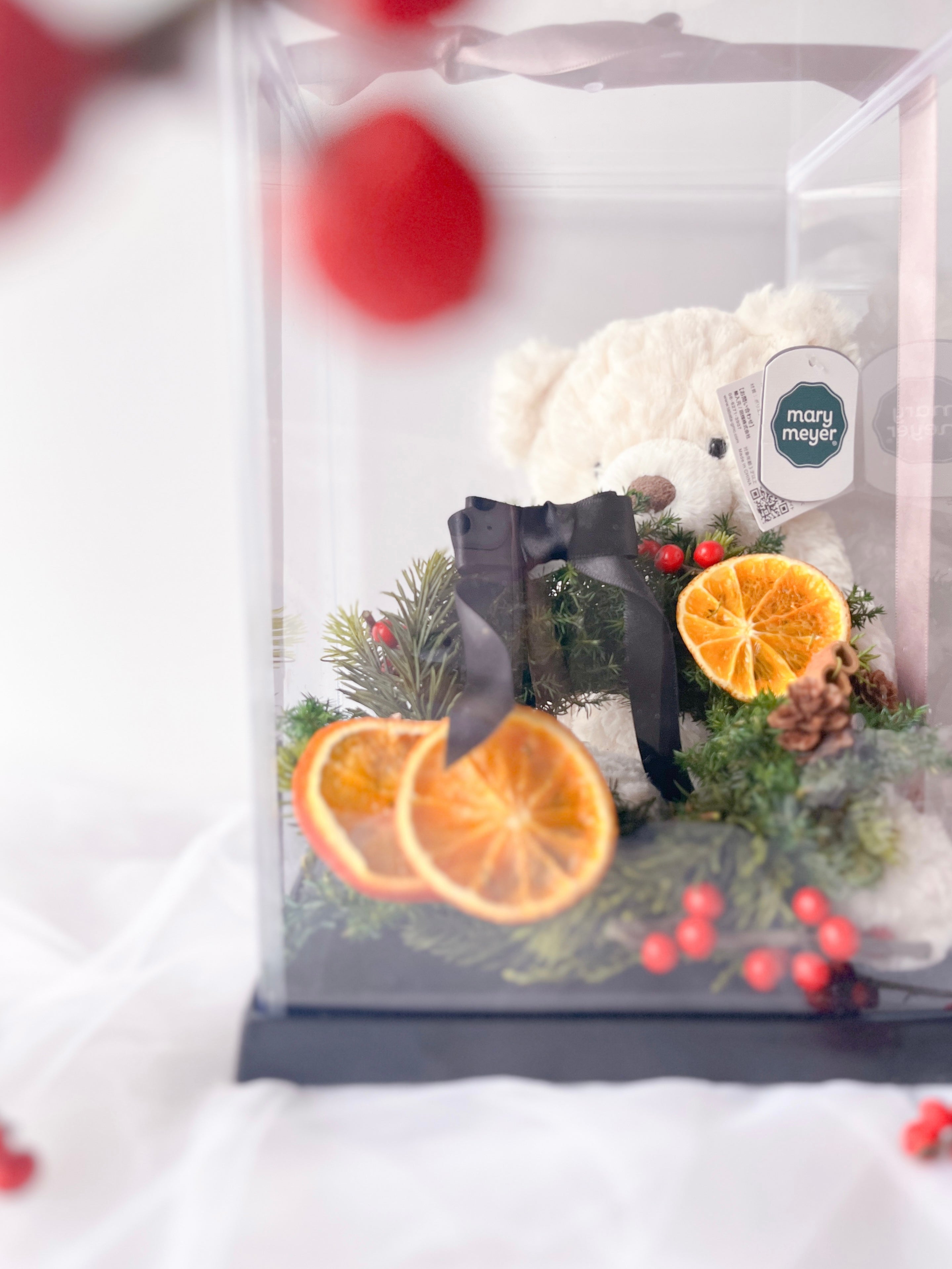 りすとくま様　おまとめセット ヘッズ 販促－小物－マスコット W180×D200×H250mm 抱きつき