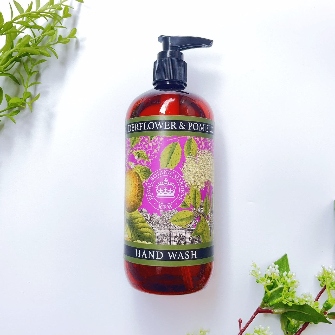 【EnglishSoapCompany】Summer Rose ハンドソープ(エルダーフラワー&ポメオ)