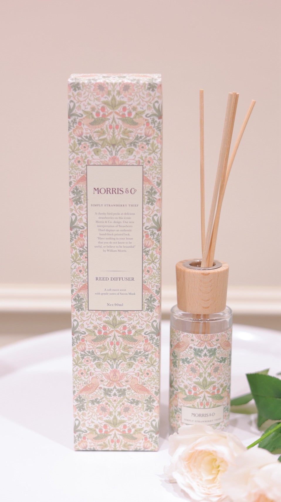 William Morris ディフューザー | SIMPLY STRAWBERRY THIEF(シンプリーいちご泥棒)