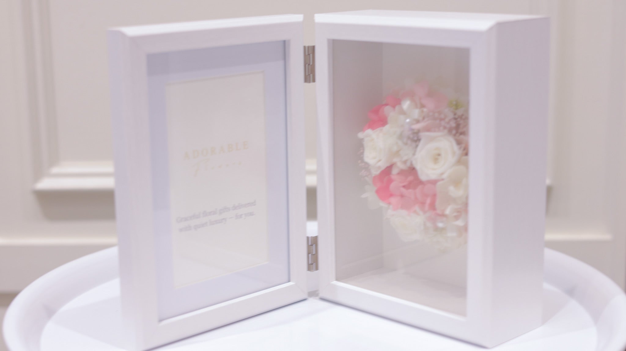 フラワーフォトフレーム