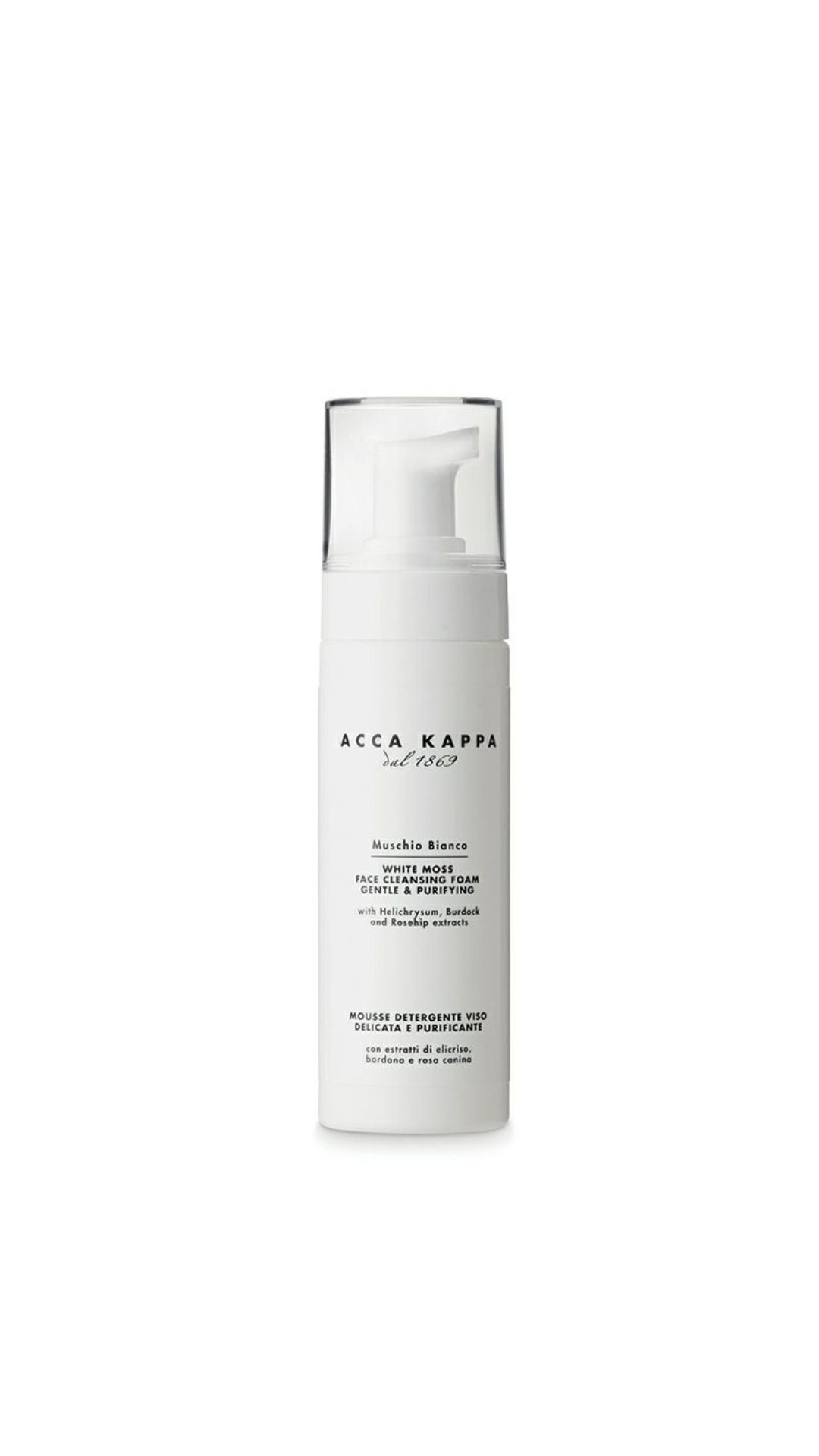 ACCAKAPPA ホワイトモス フェイスクレンジングムース 200ml