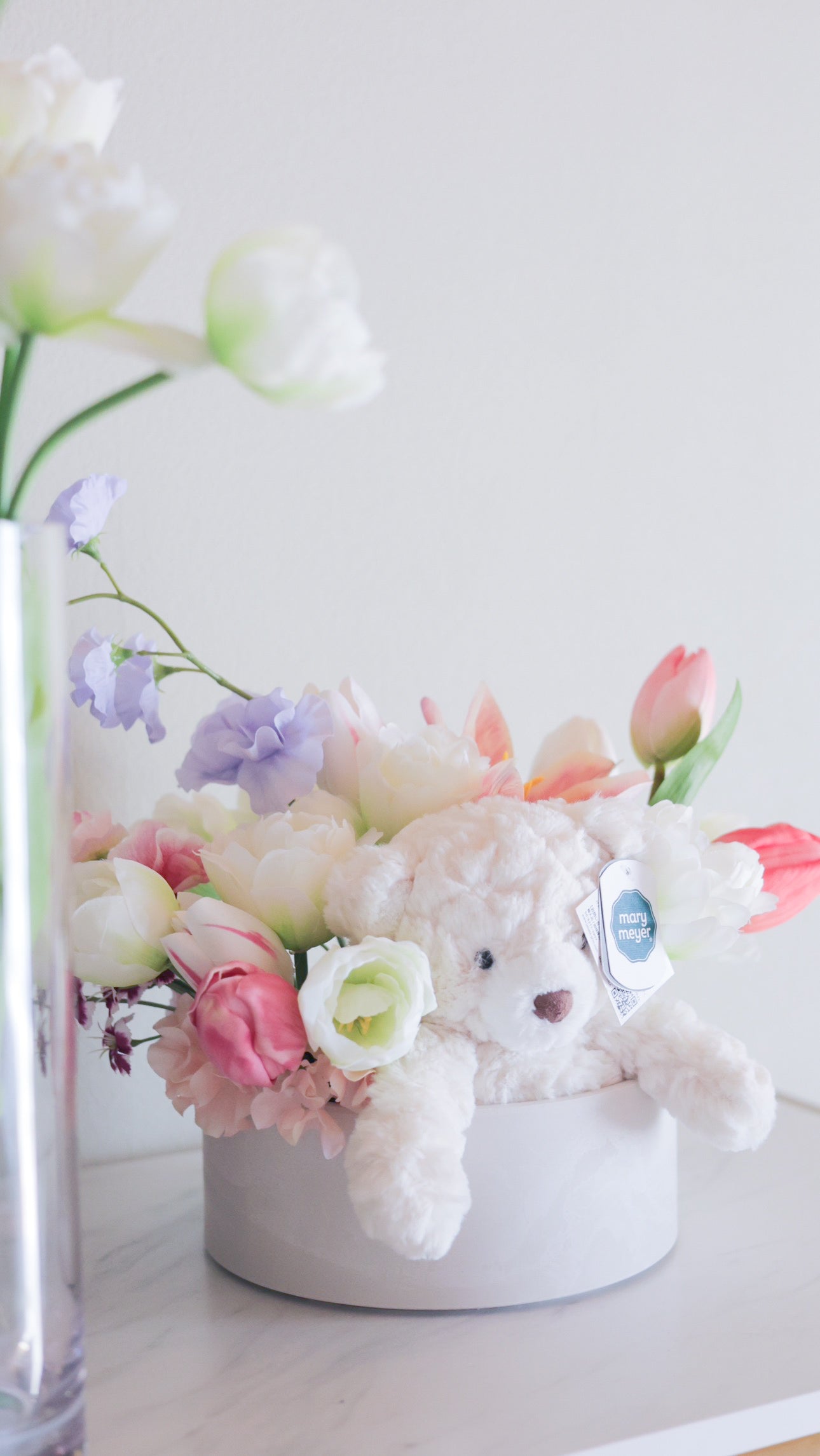Adorable Bear Garden BEAR FLOWER ARRANGEMENT｜ぬいぐるみとアーティフィシャルフラワーのアレンジメント