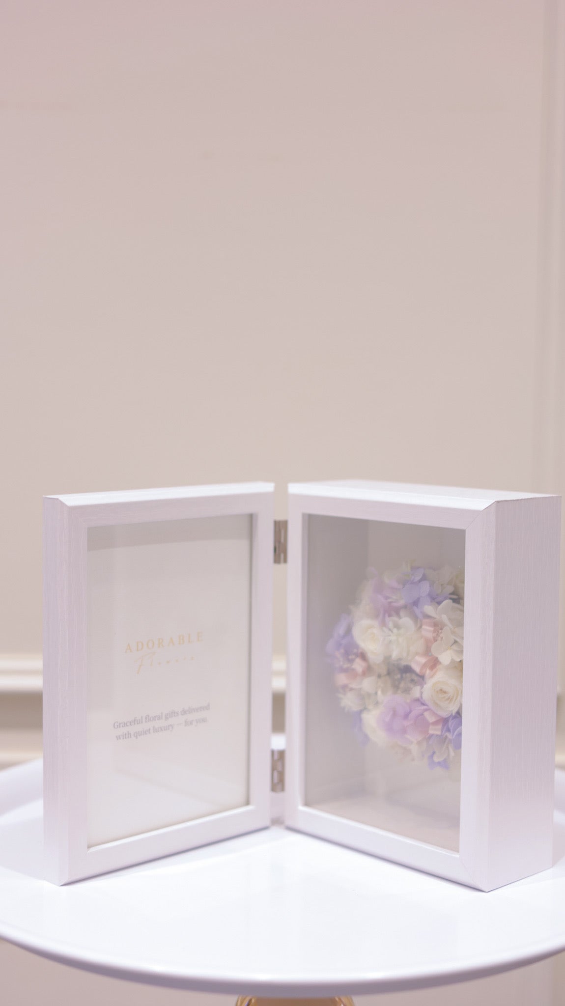 フラワーフォトフレーム