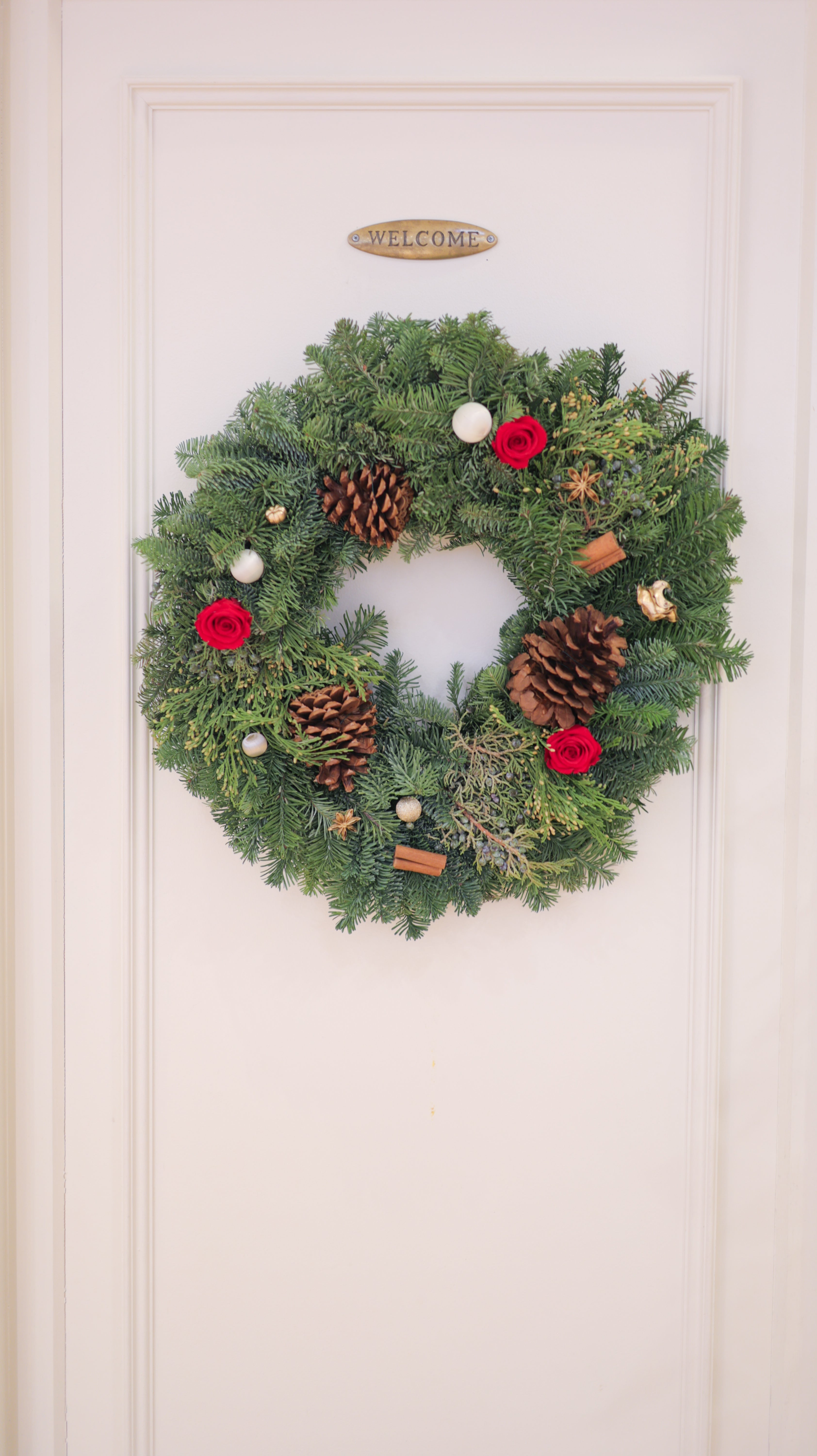 Fresh Big Wreath ｜フローリストおまかせ・プリザーブド付き