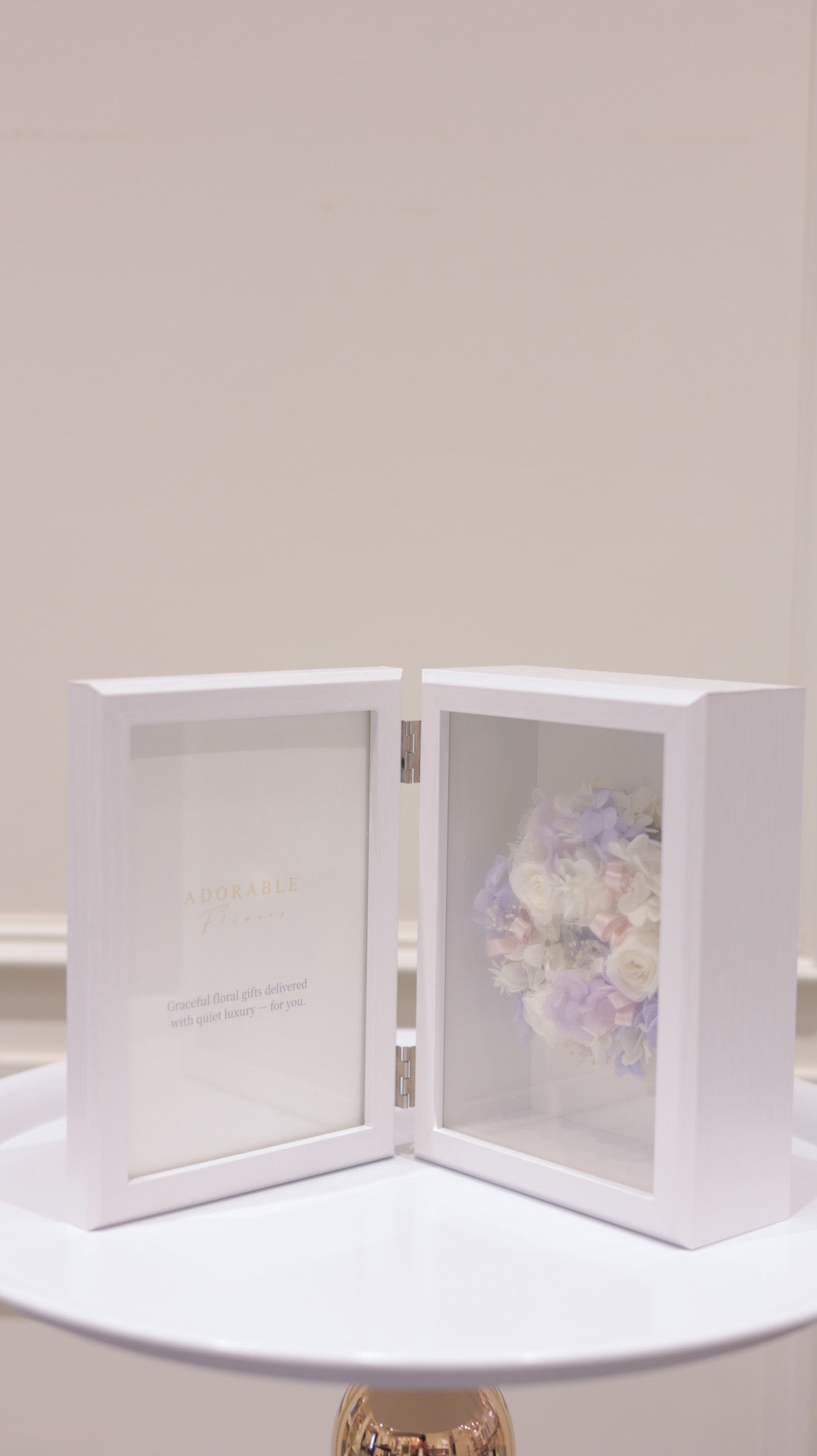 フラワーフォトフレーム