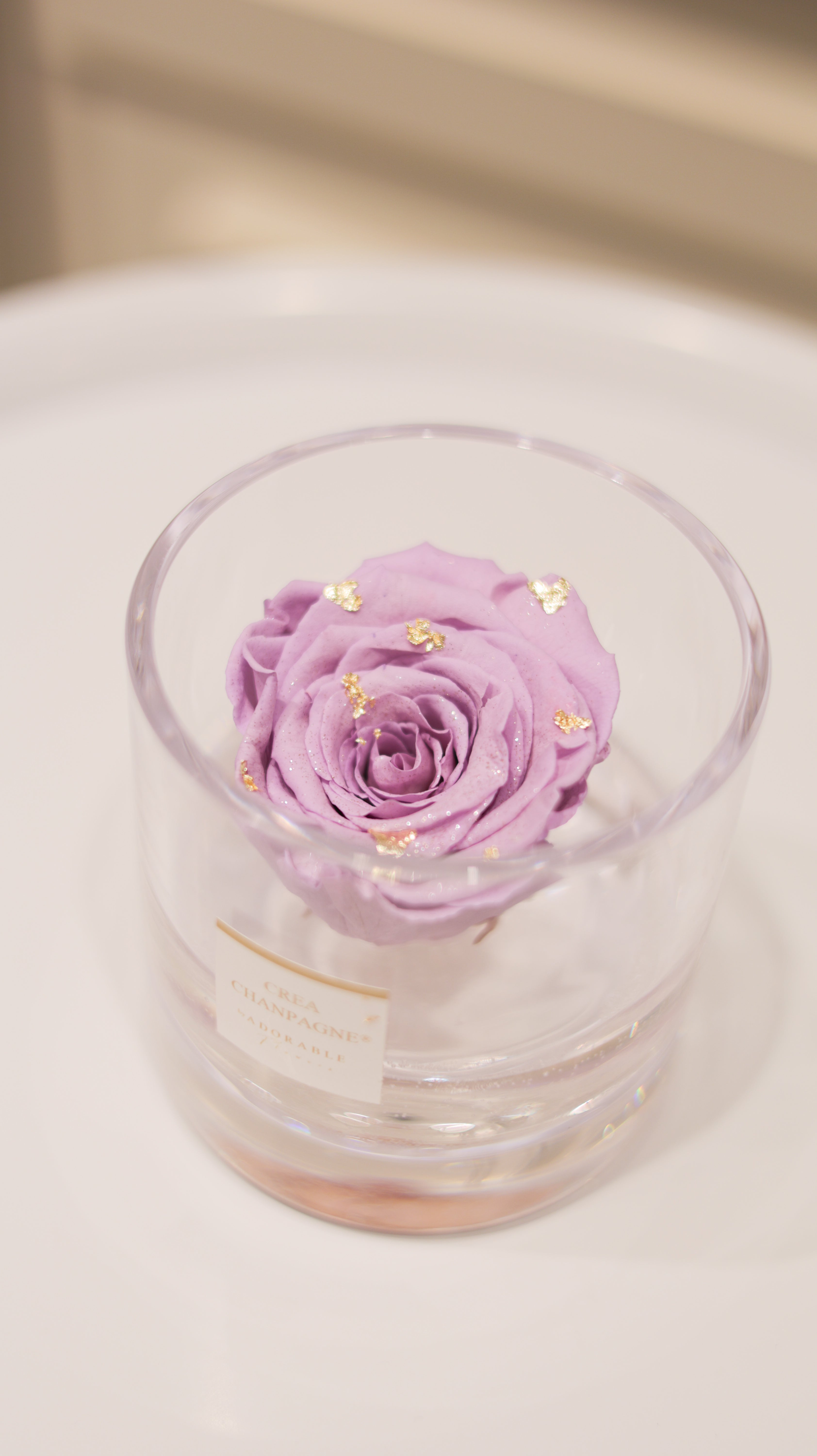 CREA Champagne “Améthyste Noble”
紫月シリーズ｜Special Edition（金箔仕上げ）